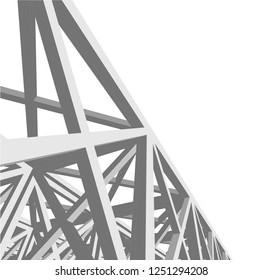 abstract architecture construction