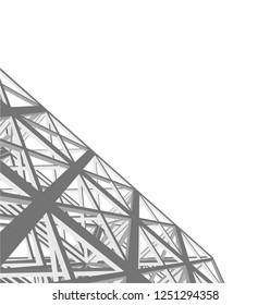 abstract architecture construction