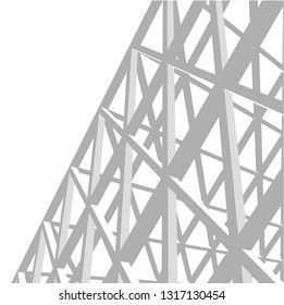 abstract architecture construction