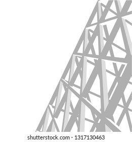 abstract architecture construction