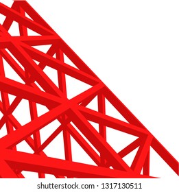 abstract architecture construction