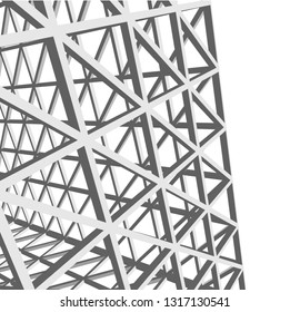 abstract architecture construction