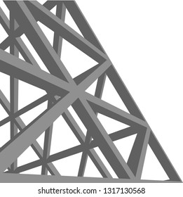 abstract architecture construction