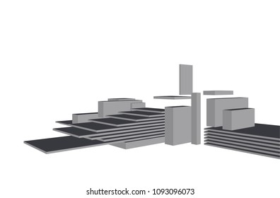 abstract architecture design