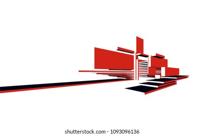 abstract architecture design