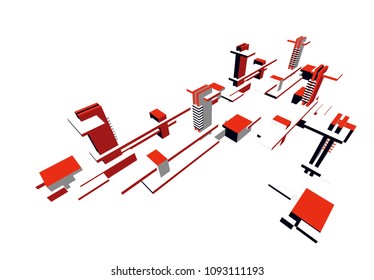 abstract architecture design
