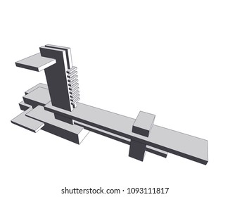 abstract architecture design