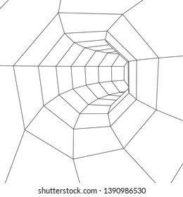 abstract architecture, design. 3d geometry.