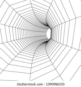 abstract architecture, design. 3d geometry.