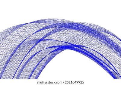 Abstract architecture. Design background vector 3d illustration