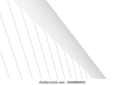 abstraktes Architekturdesign, digitales Zeichnen