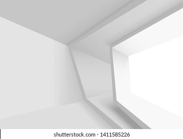 Abstract architecture design. Graphic concept for your design