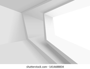 Abstract architecture design. Graphic concept for your design
