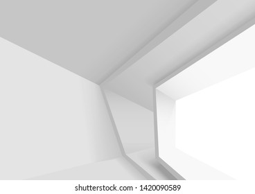 Abstract architecture design. Graphic concept for your design