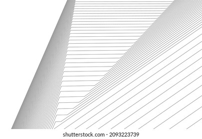 abstract architecture design vector illustration