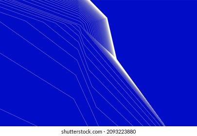 abstract architecture design vector illustration