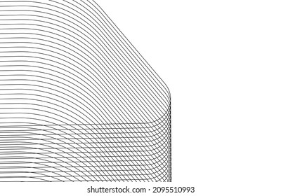 abstract architecture design vector illustration