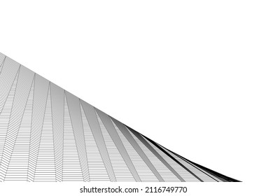 abstract architecture design vector illustration