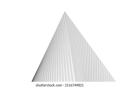 abstract architecture design vector illustration