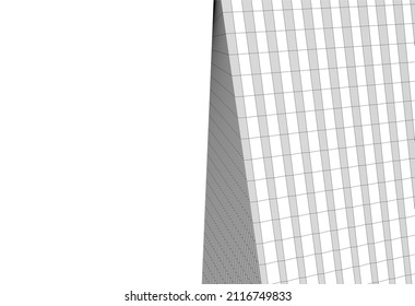 abstract architecture design vector illustration