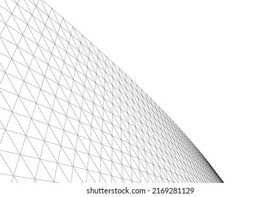 abstract architecture design vector illustration