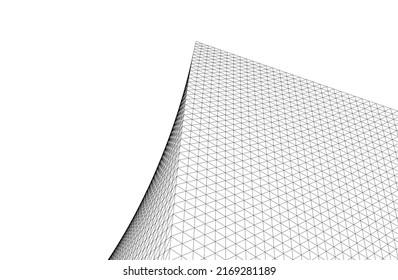 ilustración vectorial de diseño de arquitectura abstracta