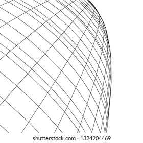 abstract architecture, dome 3d