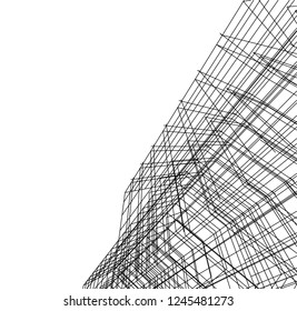 abstract architecture, geometric background