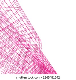 abstract architecture, geometric background
