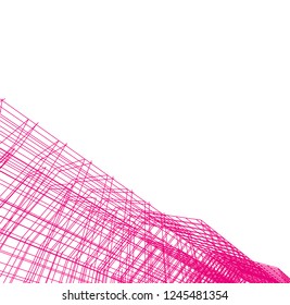 abstract architecture, geometric background