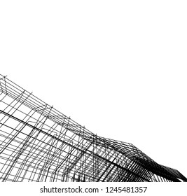 abstract architecture, geometric background