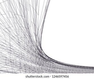 Abstract architecture, geometric background