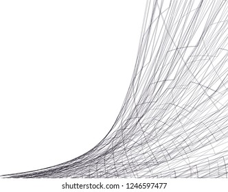 Abstract architecture, geometric background