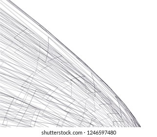 Abstract architecture, geometric background