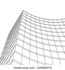 abstract architecture, geometric background