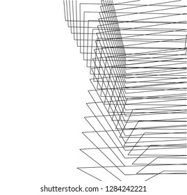 Abstract architecture geometric background