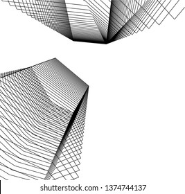 abstract architecture geometric background