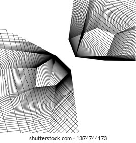 abstract architecture geometric background