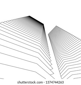 abstract architecture geometric background