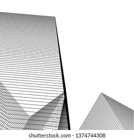abstract architecture geometric background