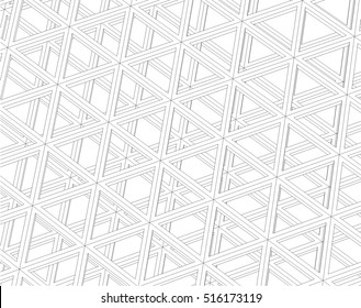 Abstract architecture. Geometric structure