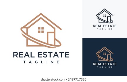 abstract architecture house building construction logo design inspiration	