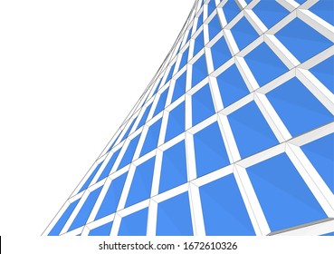 Arquitectura abstracta. Fondo 3d de malla