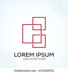  Abstract Architecture modern creative premium logo design vector template