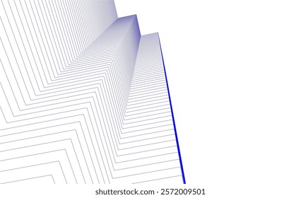 abstract architecture sketch vector illustration