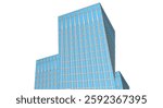 Abstract architecture vector 3d background