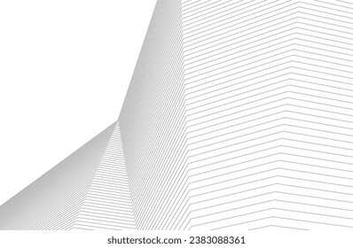 abstract architecture, vector 3d background