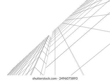 Arquitectura Abstractas, Vector 3D de fondo