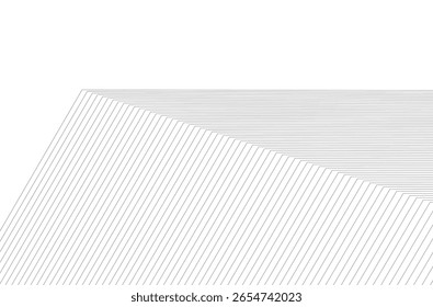 Abstract architecture vector 3d background