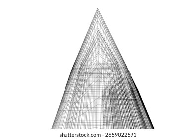 Fondo Abstractas del Vector 3D de la arquitectura